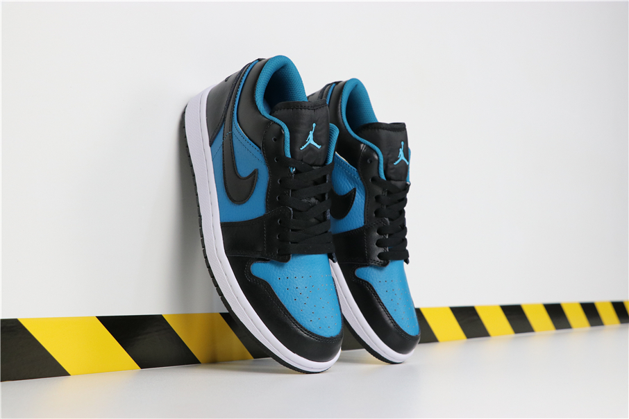 jordan 1 low blue and black