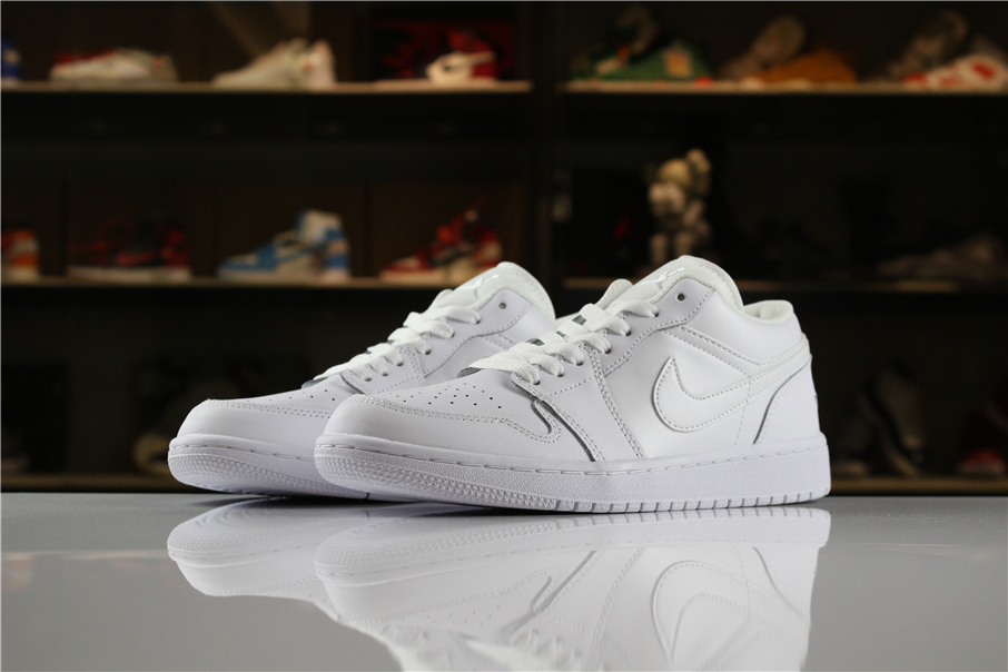 air jordan 1 low women's white