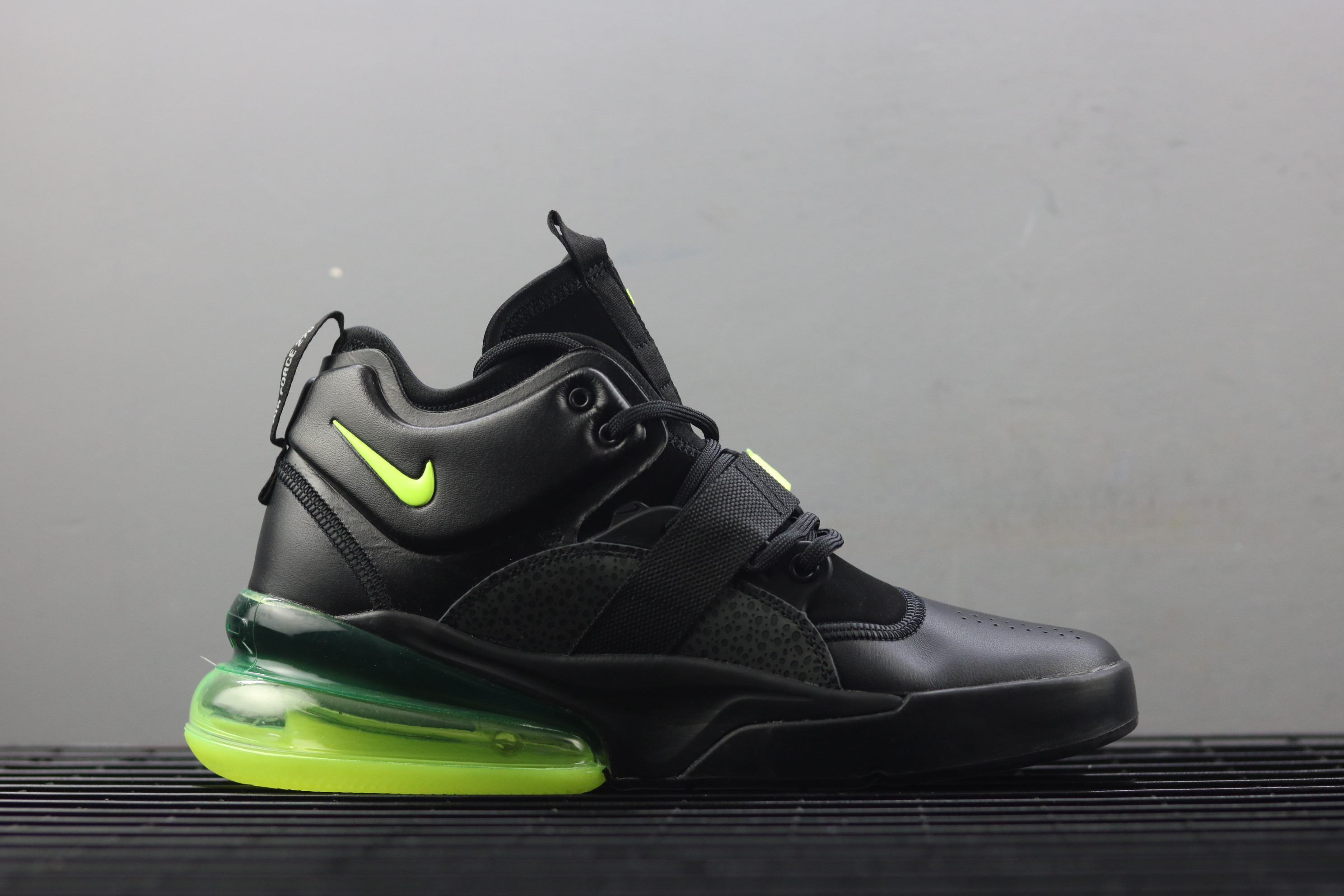 nike air force 270 black and green