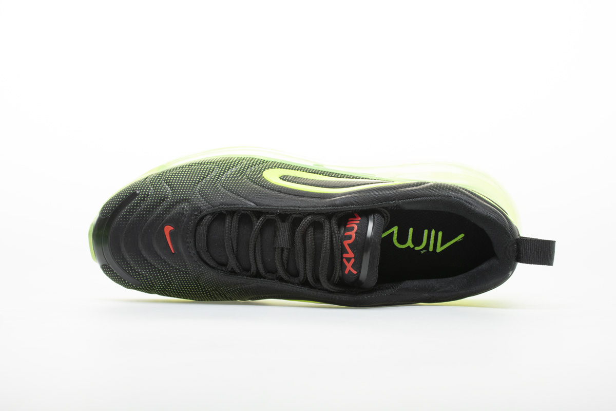 Nike Air Max 720 Sneakers In Black And Green Ao2924-008 for Men