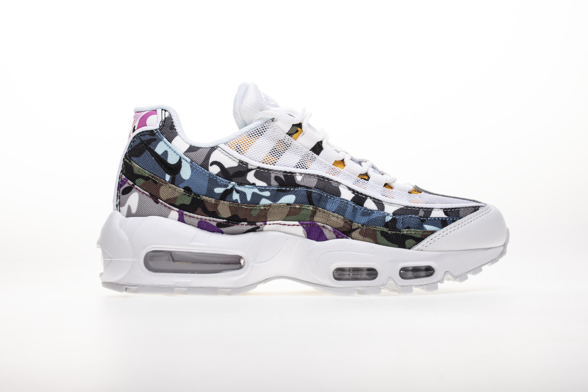 Nike Air Max 95 Erdl Party White Multi Color AR4473-001 – Men Air Shoes