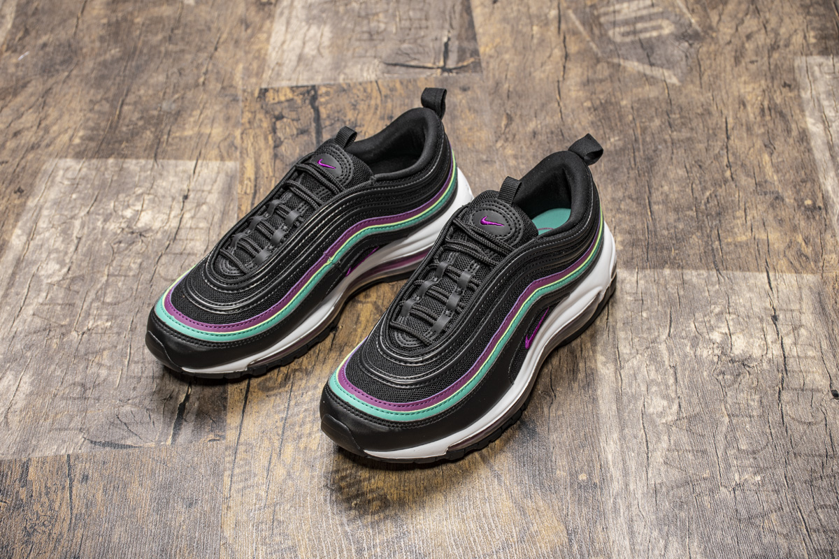 air max 97 teal and black