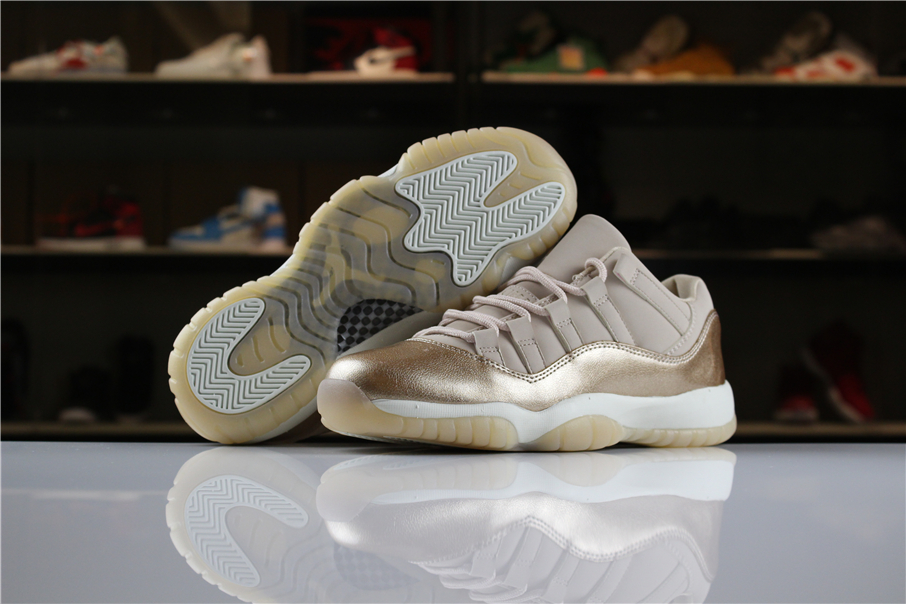 jordan 11 retro low rose gold