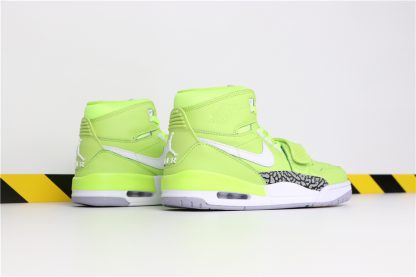 fluorescent green jordans