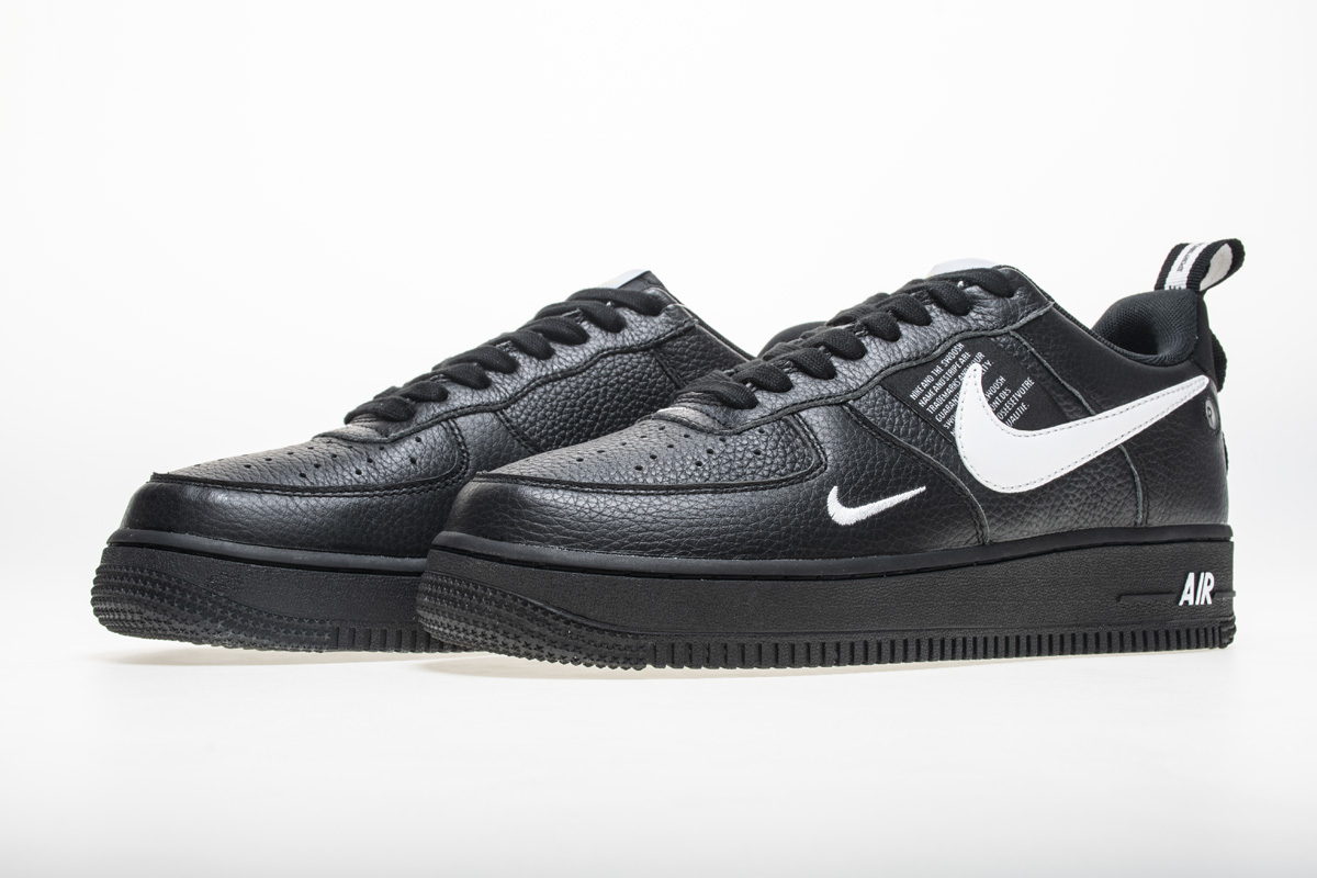 black & white air force 1 07 lv8 utility trainers