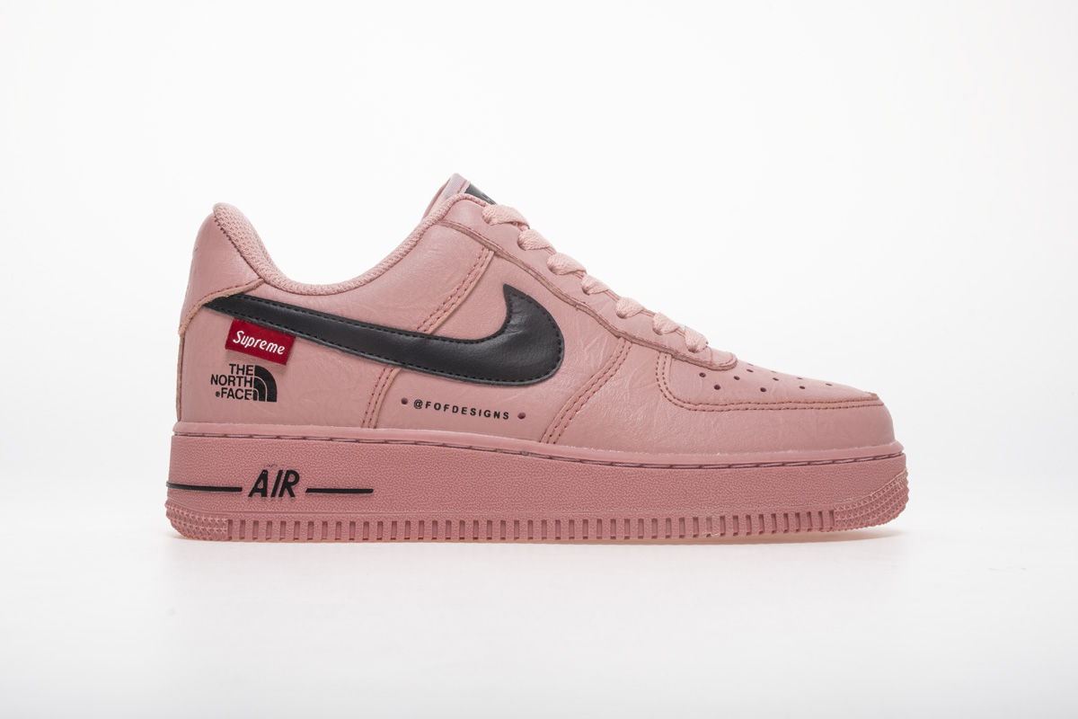 Nike Air Force x Supreme x The North Face Pink – Men Air Shoes