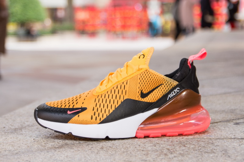 nike air max 270 yellow