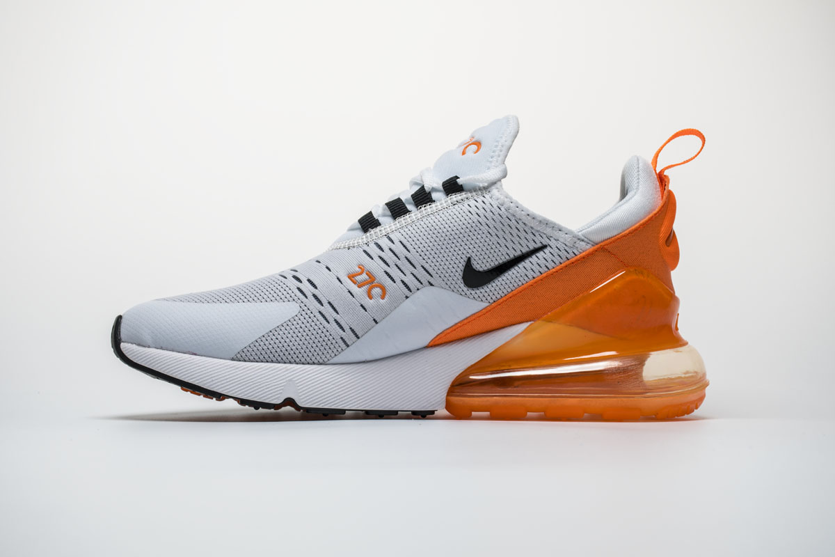 white orange air max