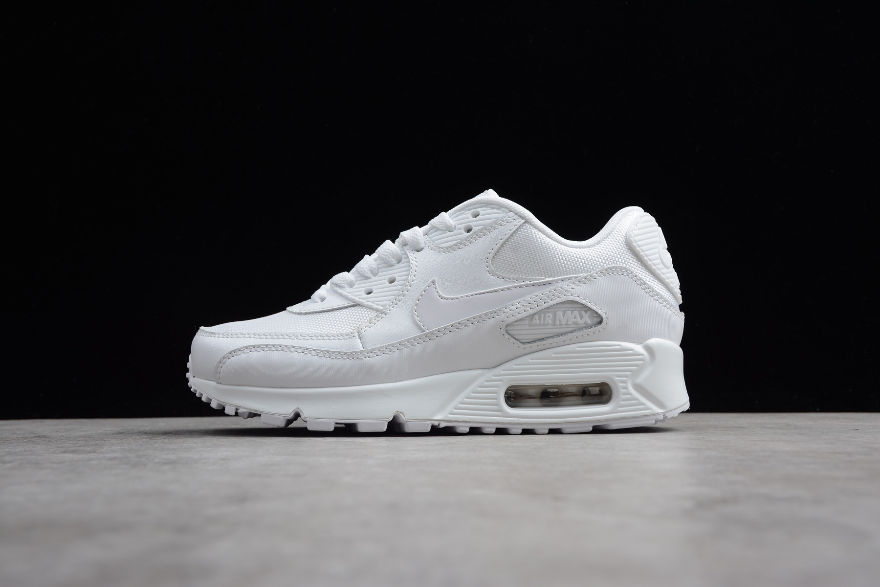 mens nike air max 90 triple white