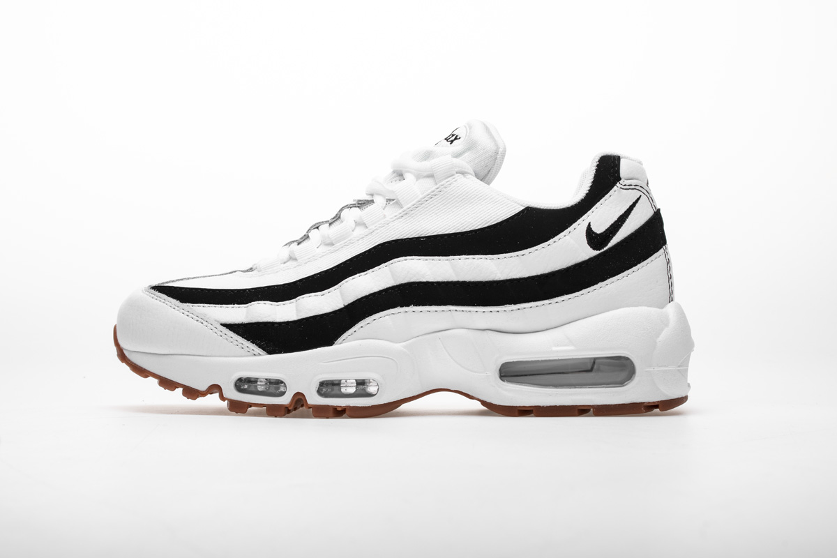 nike 95 black and white