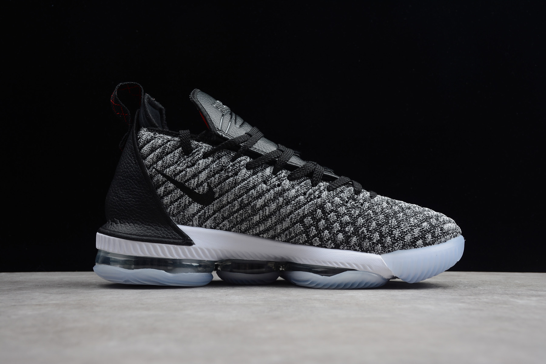 lebron 16 black metallic silver white