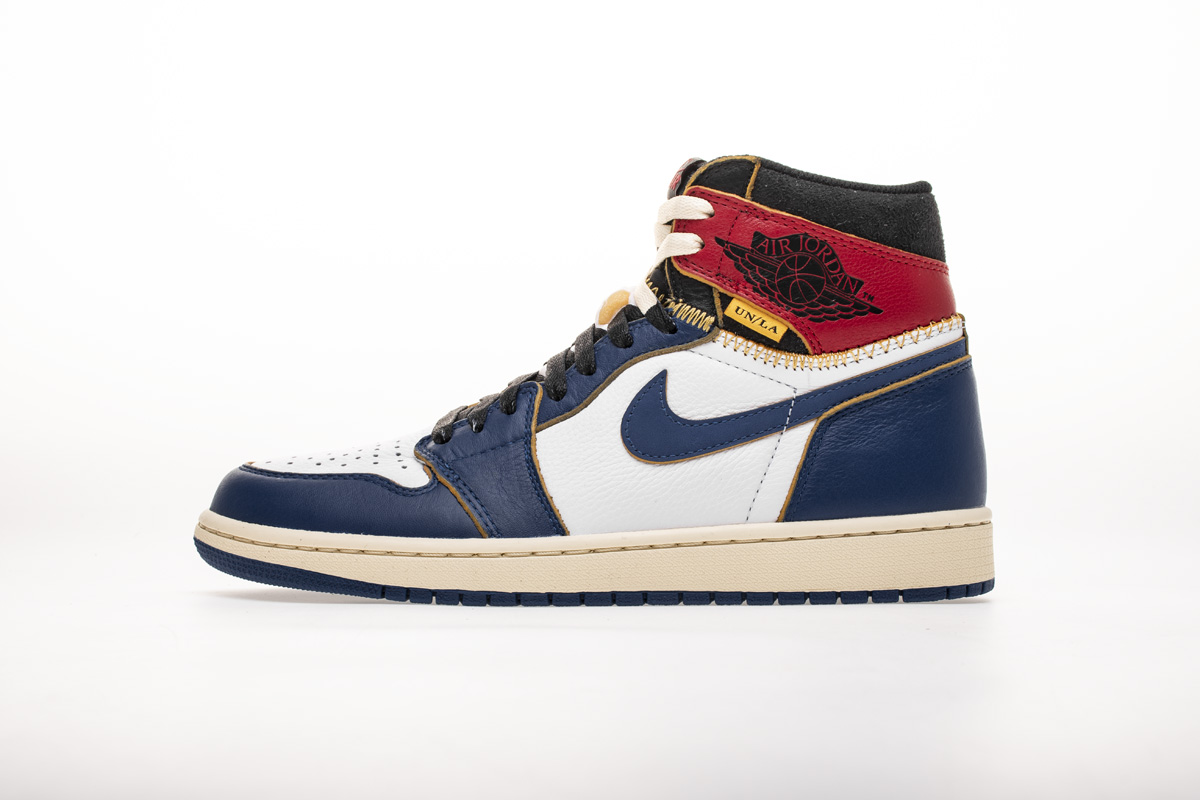 Union x Air Jordan 1 Retro High OG NRG White Blue Red BV1300-146 – Men