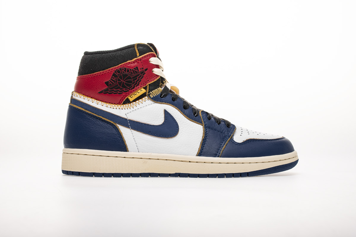 Union x Air Jordan 1 Retro High OG NRG White Blue Red BV1300-146 – Men