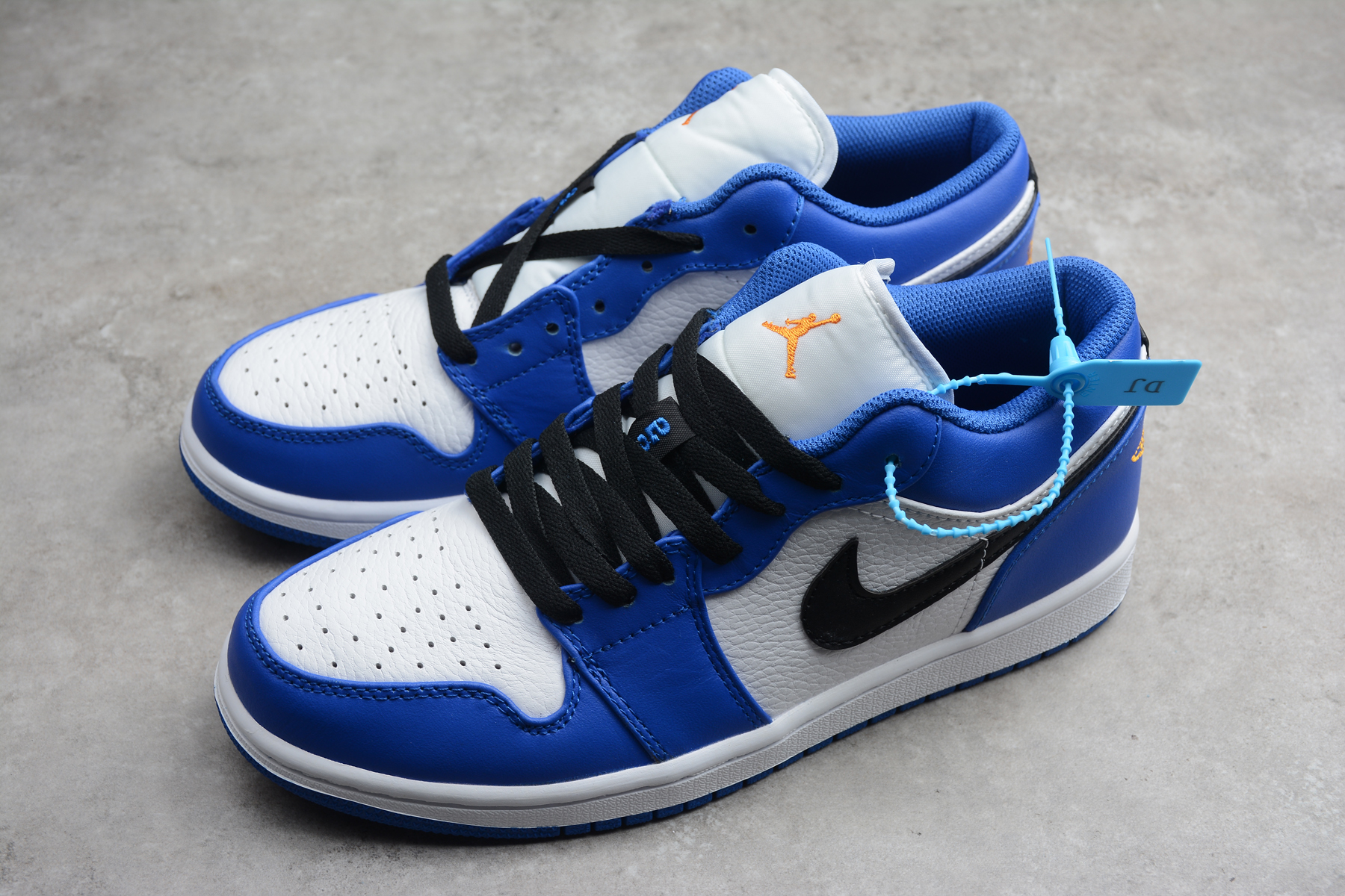 Air Jordan 1 Low Hyper Royal Orange 