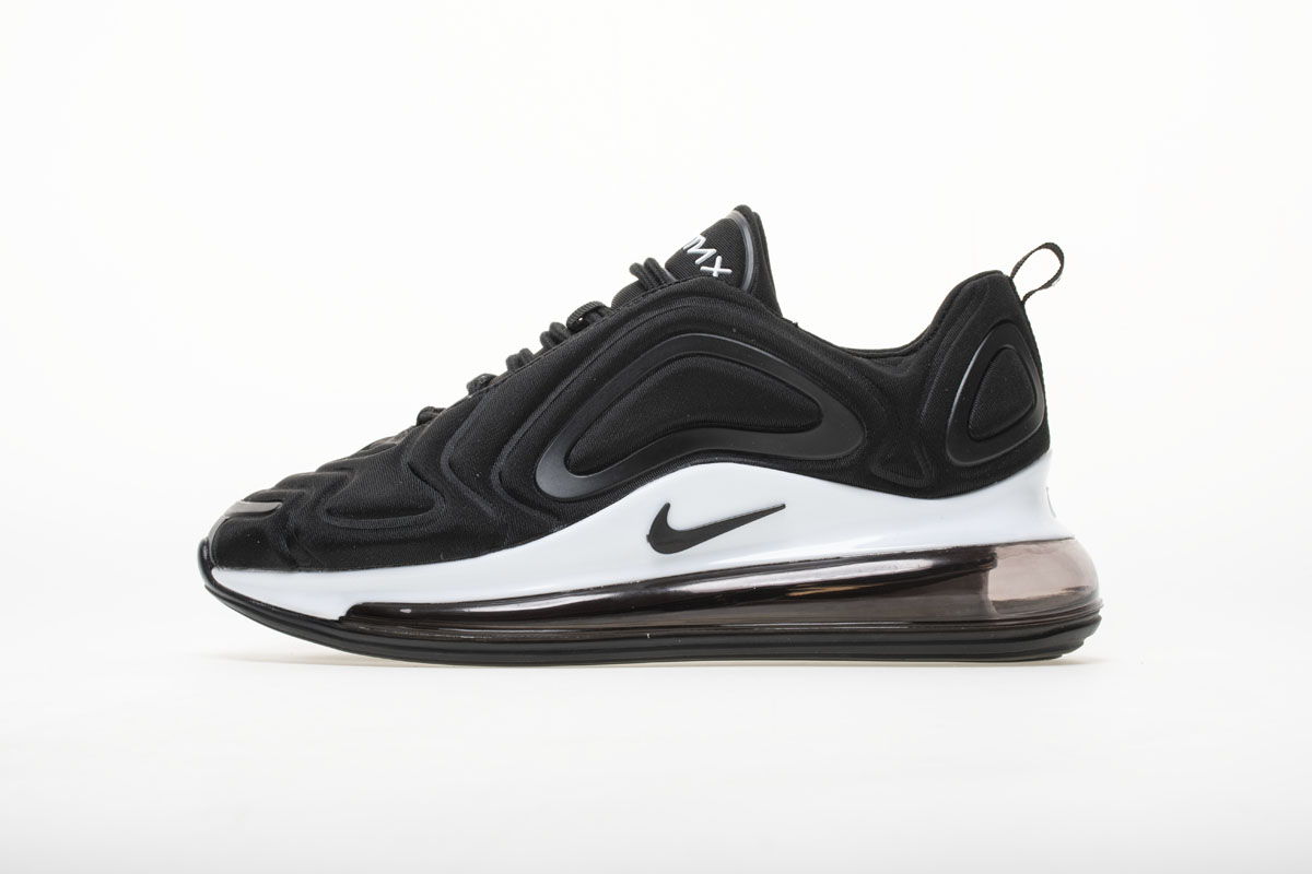 nike air max 720 black and white