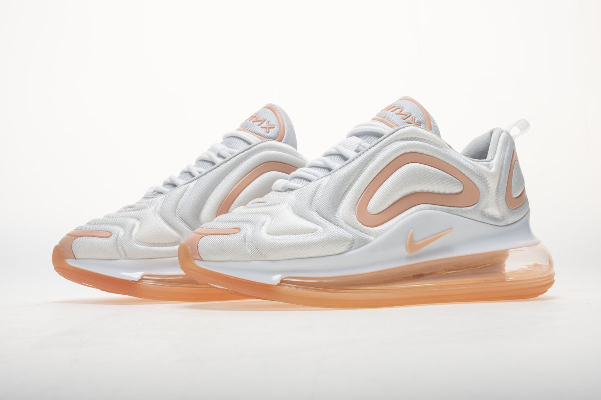 nike air max 720 white and pink