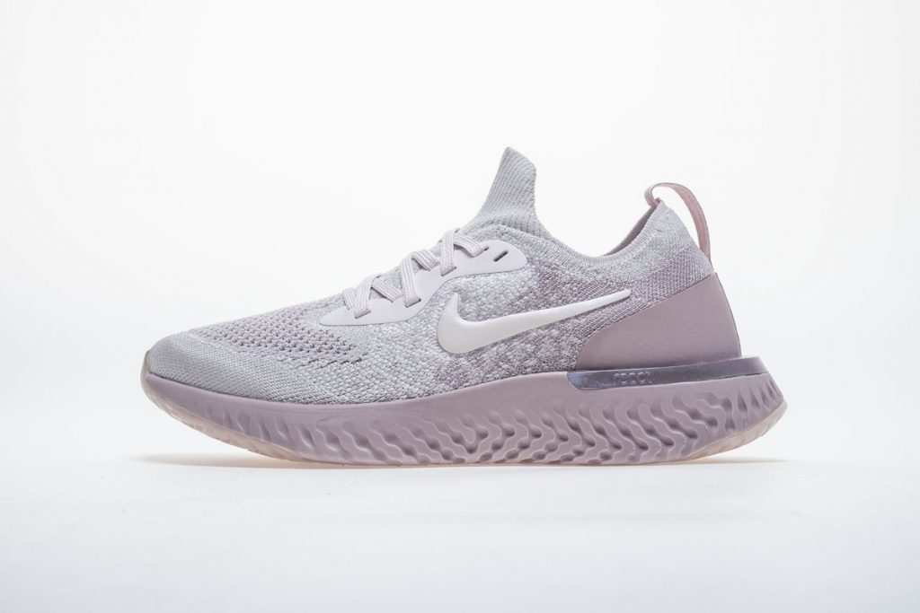 epic react flyknit pearl pink