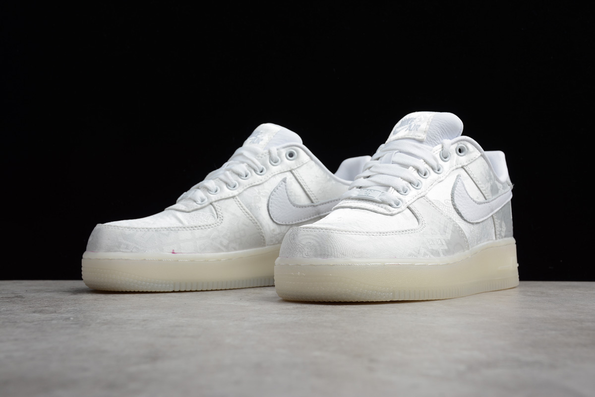 Clot x Nike Air Force 1 White A09286-100 – Men Air Shoes