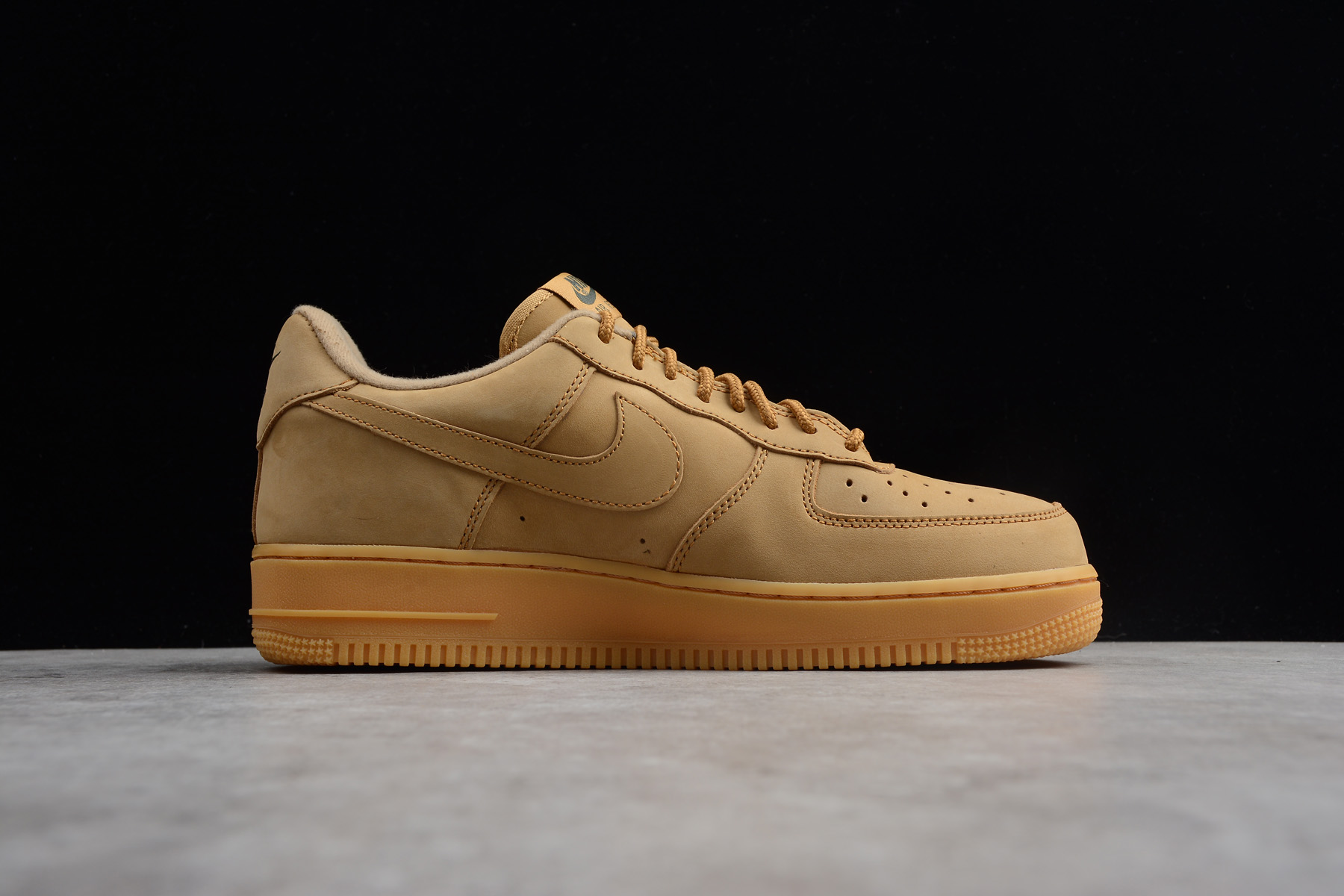 light brown nike air force 1