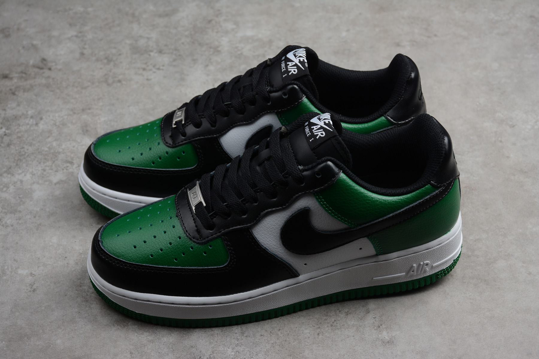 Nike Air Force 1 Black Green 315112-302 – Men Air Shoes