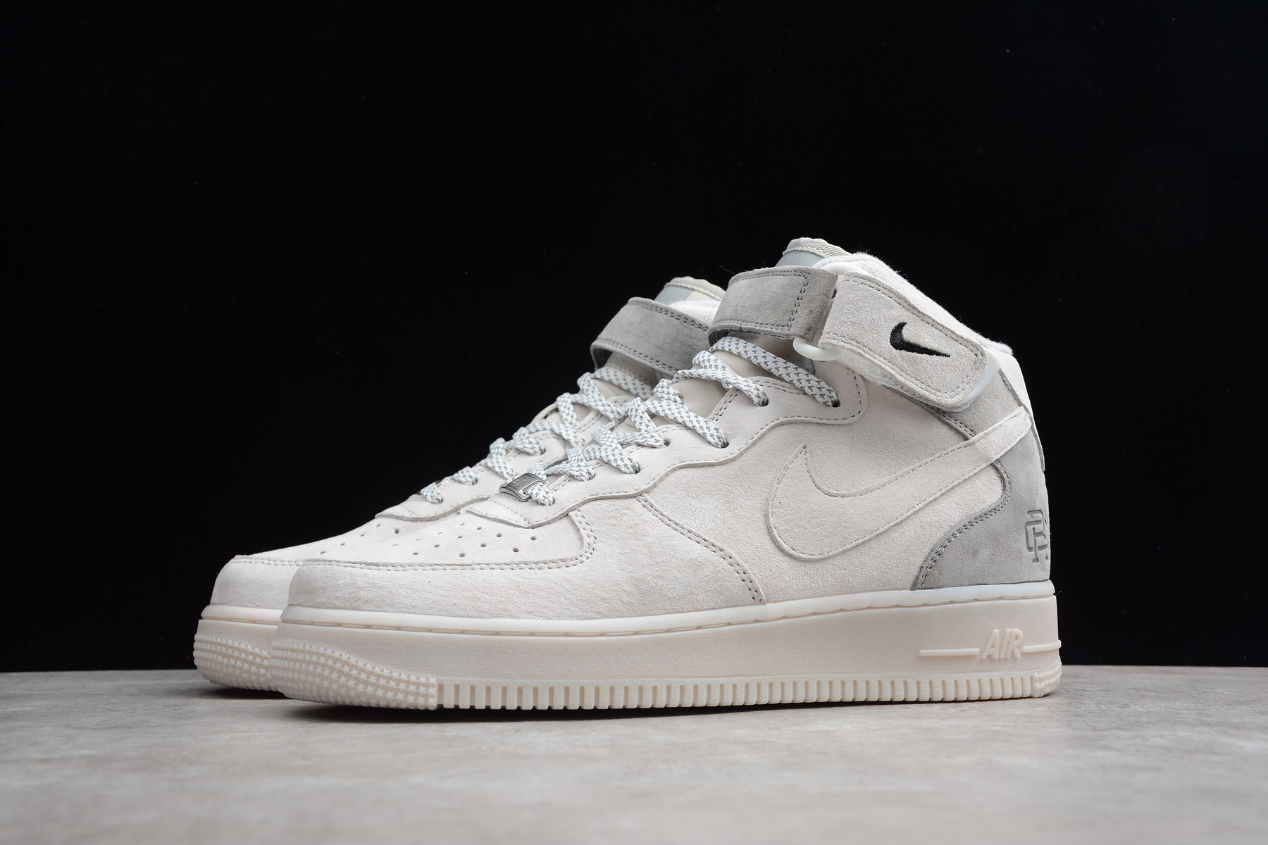 Nike Air Force 1 Mid White Ash Dark Grey 807618-300 – Men Air Shoes