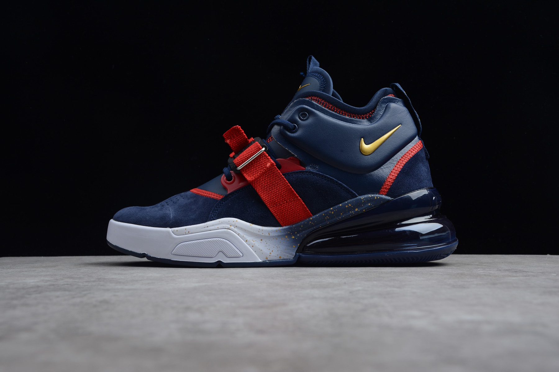 nike air force 270 blue red