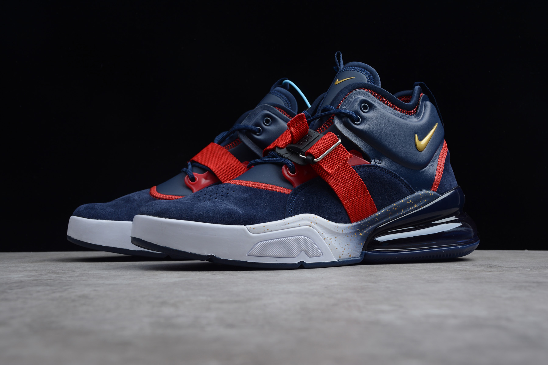 nike air force 270 blue red