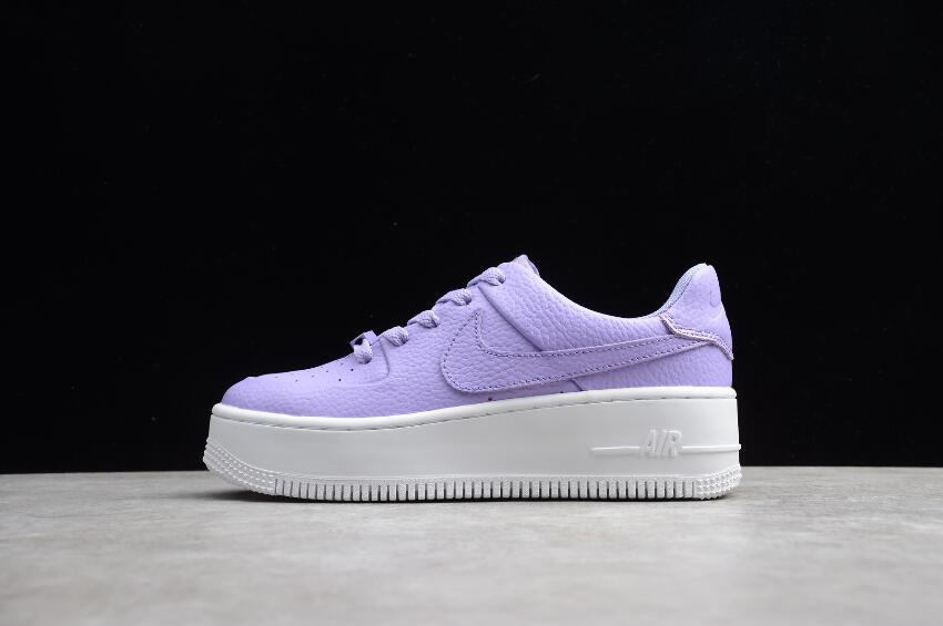 nike air force 1 sage low lila