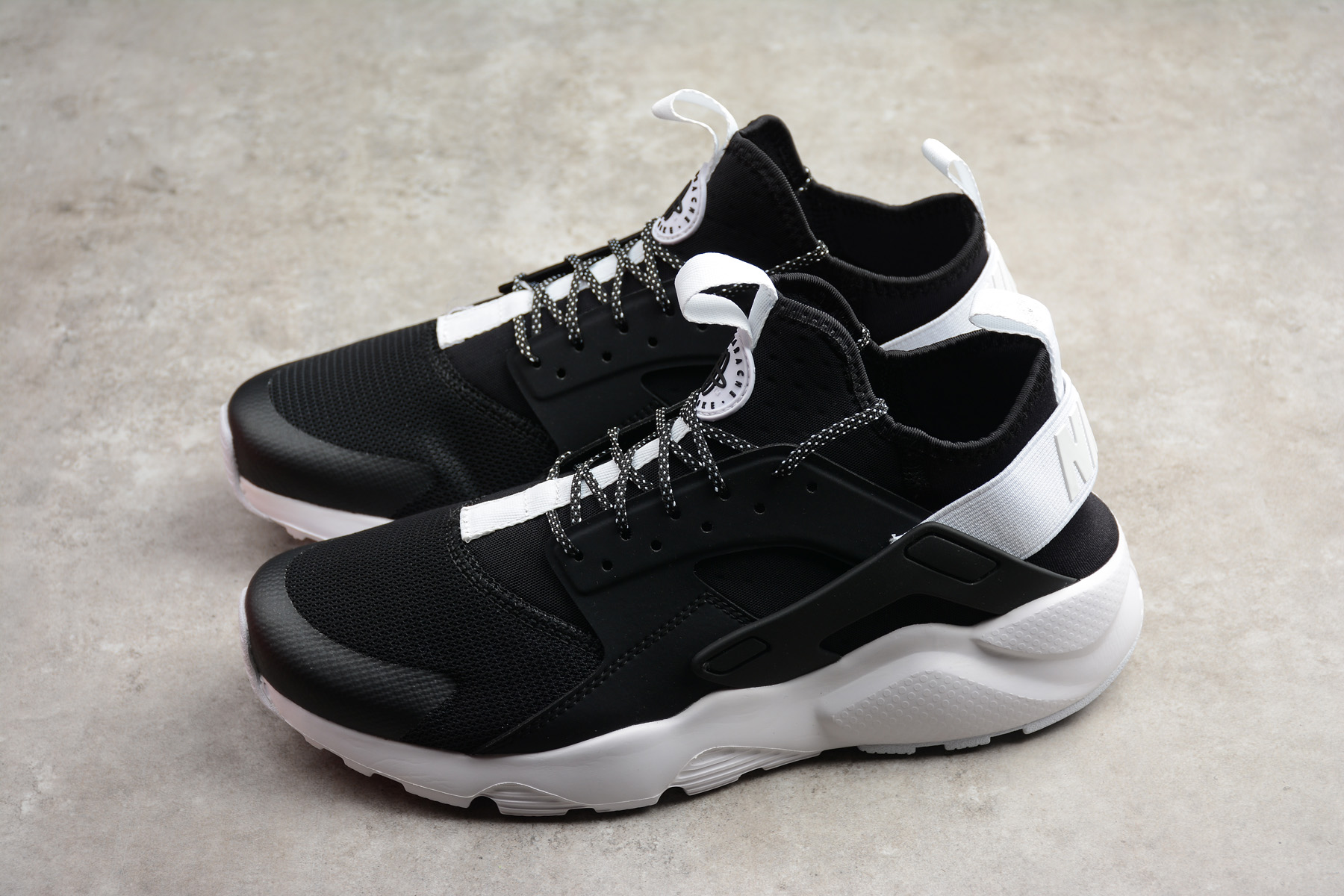 Nike Air Huarache Run Ultra Black White 819685-018 – Men Air Shoes