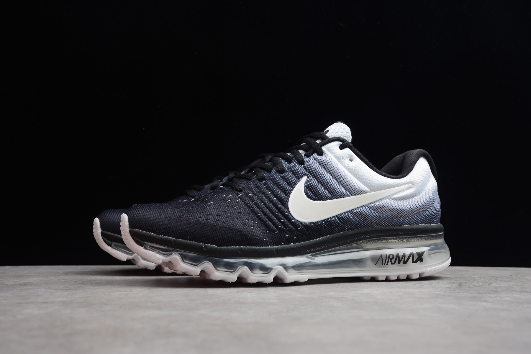 bronce espiritual maníaco Nike Air Max 2017 Black White 849559-010 – Men Air Shoes