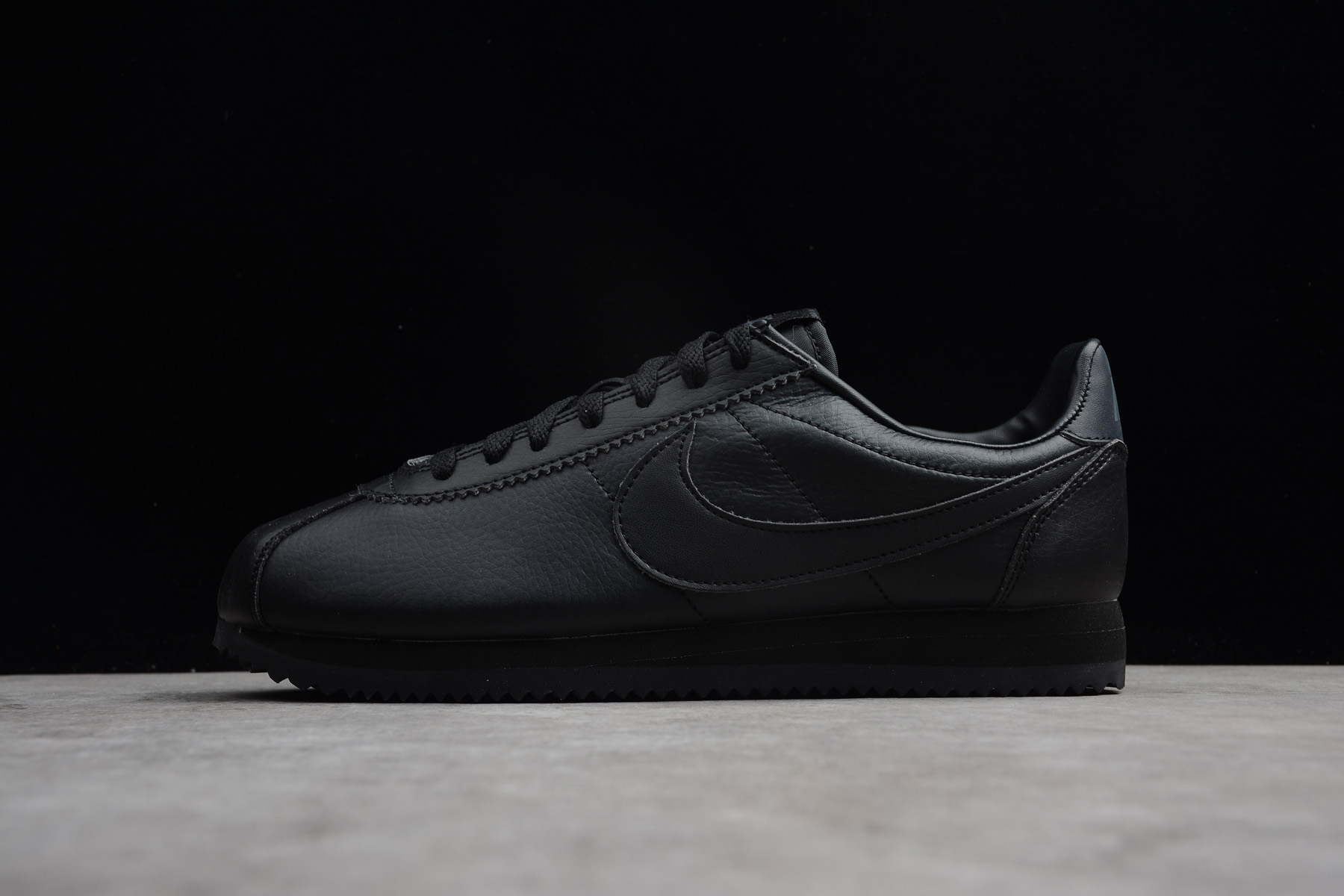 cortez leather black