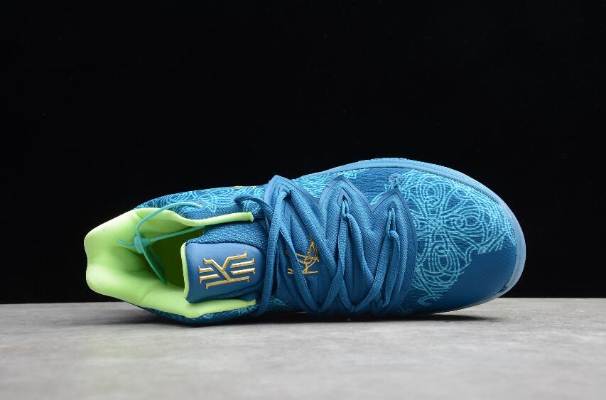 kyrie 5 blue and green