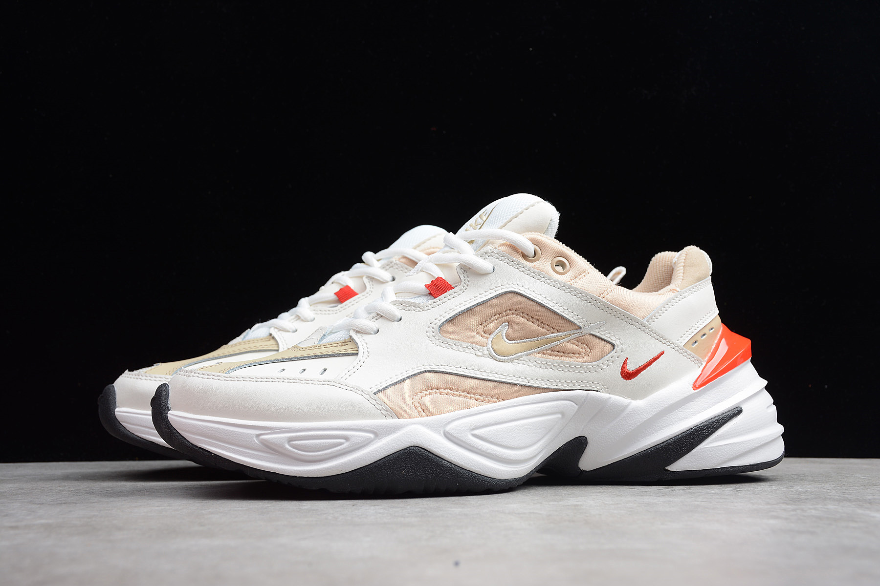 Nike m2k tekno top white red