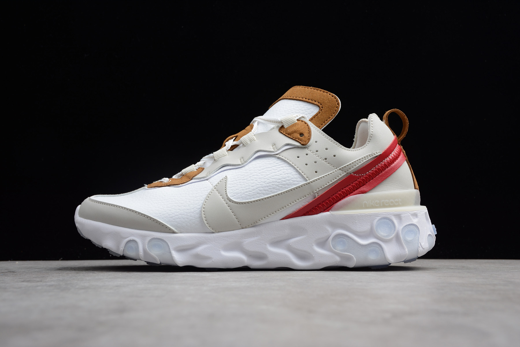 NIKE REACT ELEMENT 87 X OFF-WHITE AQ0068-100, Yupoo