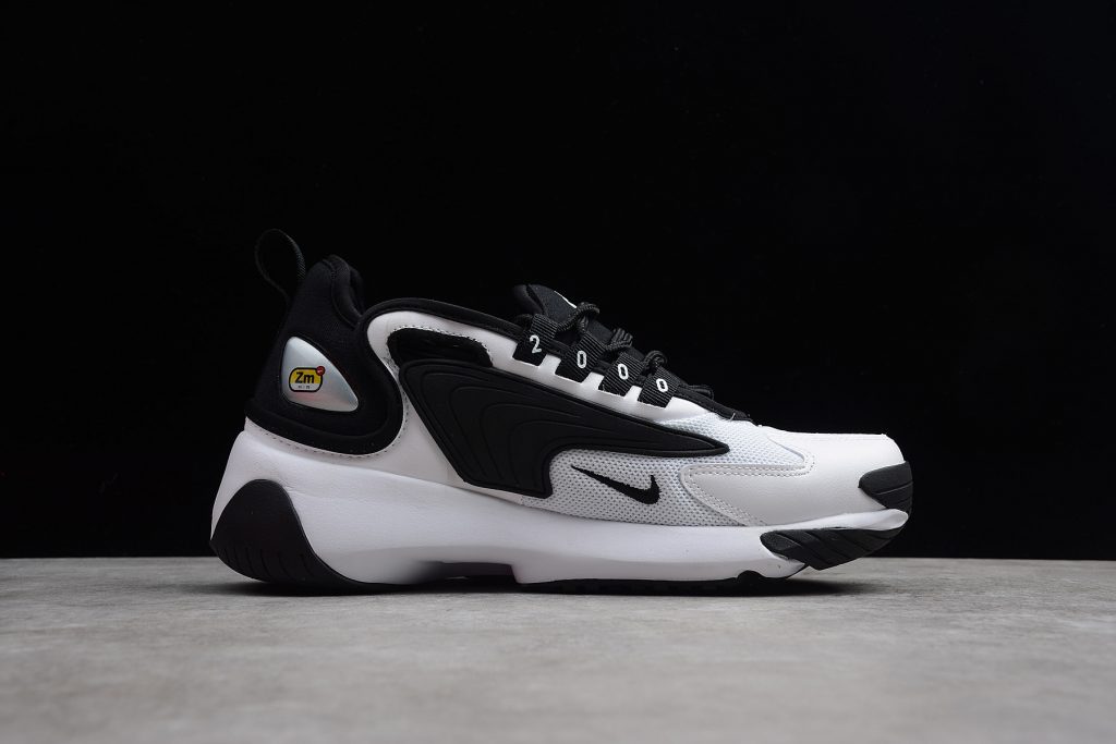 nike zoom 2k black and white size 5