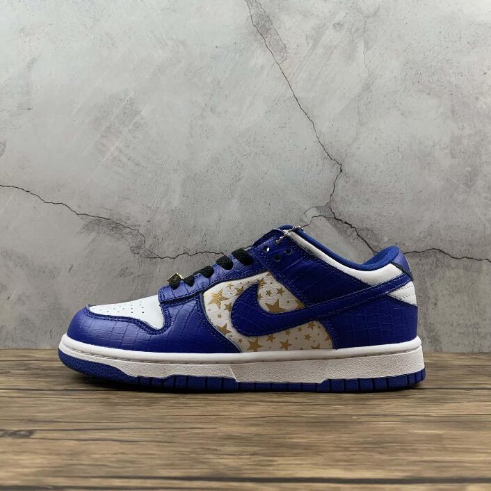 Buy Nike Sb Dunk Low DH3228-100 White Metallic Gold Hyper Blue – Men ...