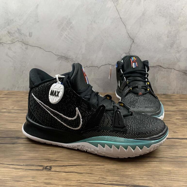 2021 Nike Kyrie 7 EP Black White Off Noir Chile Red CQ9327-002