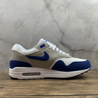 908375-102 2021 Nike Air Max 1 Anniversary White Game Royal Neutral ...