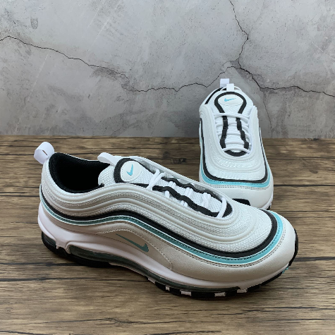 CZ3574-130 2021 Nike Air Max 97 White Aurora Green Black Sneakers – Men ...