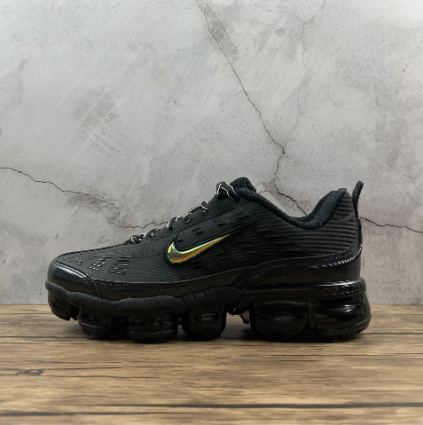 black and rainbow vapormax