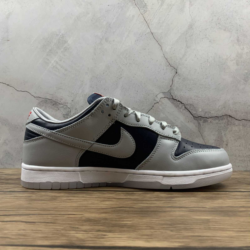 DD1768-400 Nike SB Dunk Low OG QS Light Grey Dark Blue White – Men Air ...