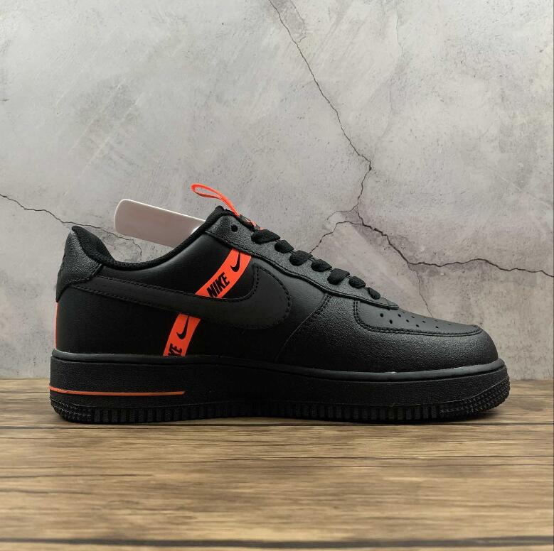 Nike Air Force 1 Low LV8 KSA Worldwide Pack Black Total Orange (GS) Kids' -  CT4683-001 - US