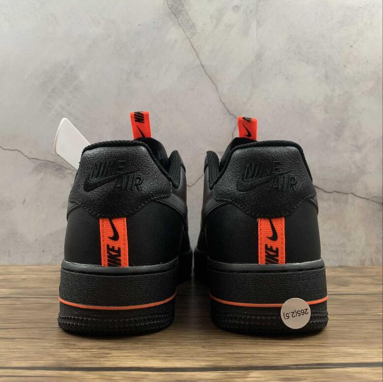 Nike Air Force 1 Lv8 Gs Ksa Black Total Orange