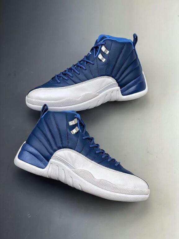 Air Jordan 12 RETRO STONE BLUE, 130690-404