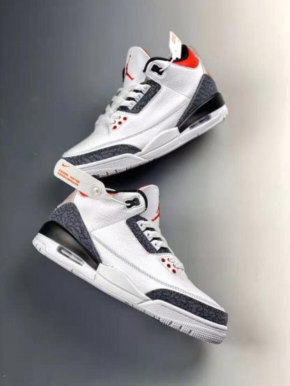 2021 Cheap Deal Air Jordan 3 Retro SE White Fire Red Black CZ6431-100 ...