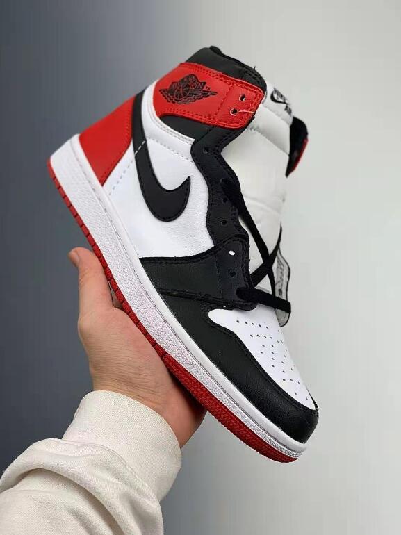 2021 Cheap Sell Air Jordan 1 Retro High OG White Black Varsity Red ...