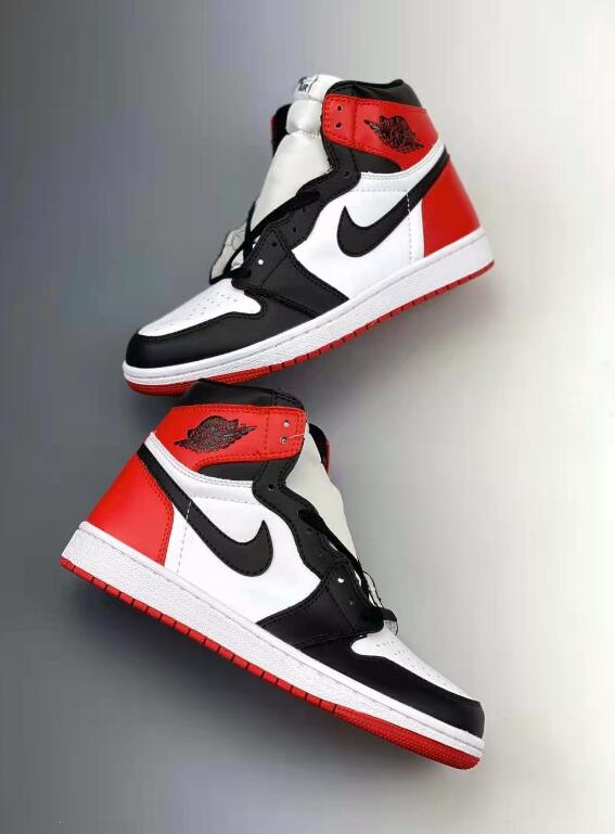 2021 Cheap Sell Air Jordan 1 Retro High OG White Black Varsity Red ...