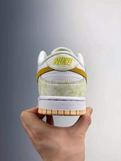 Latest Style Nike Dunk Low DM9467-700 White Yellow Running Shoes – Men ...