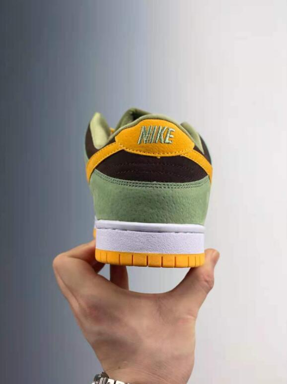 Latest Style Nike Dunk Low Dusty Olive Pro Gold DH5360-300 – Men Air Shoes