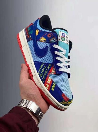 Latest Style Nike Dunk Low Retro DD8477-446 Copa Hyper Blue Chile Red ...